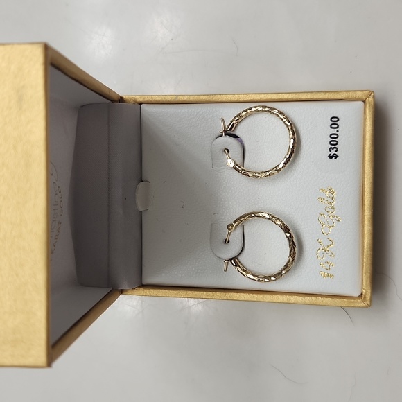 Jewelry - 14k gold hoop earrings